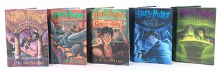 HARRY POTTER FIRST AMERICAN EDITION BOOKS