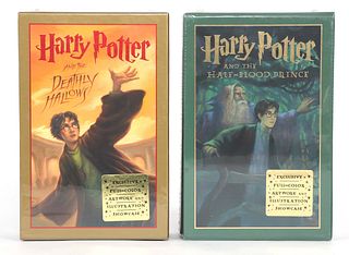 HARRY POTTER AMERICAN DELUXE EDITIONS BOOKS