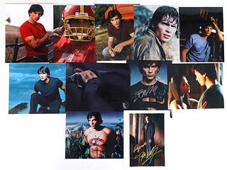 TOM WELLING AUTOGRAPHED PHOTOS