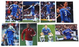 SOCCER AUTOGRAPHS - TERRY, CAHILL, & TORRES 