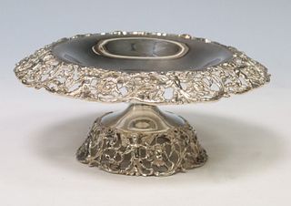 AMERICAN DUNHAM STERLING SILVER PEDESTAL COMPOTE