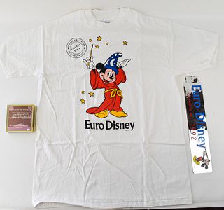 EURO DISNEY GRAND OPENING & DEVELOPMENT COLLECTABLES