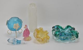 COLLECTION OF VINTAGE MURANO ART GLASS & OTHER 