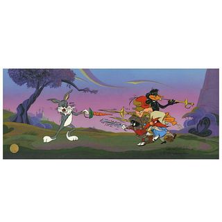 Chuck Jones "Foiled Again" Hand Signed, Hand Painted Limited Edition Sericel.
