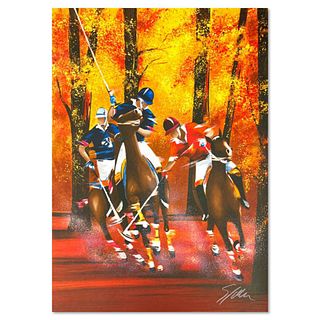 Victor Spahn, "Polo" hand signed limited edition lithograph with Certificate of Authenticity.