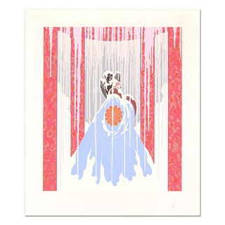 Erte (1892-1990), "Loves Captive" Limited Edition Serigraph, Numbered and Hand Signed with Certificate of Authenticity.