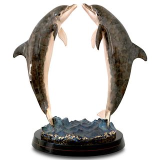 Wyland- Bronze Sculpture "Companions of the Sea"