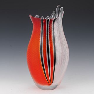 Afro Celotto (Italian, b. 1963), Murano Glass Vase