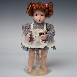Danbury Mint Porcelain Doll By Elaine Campbell, Betsy
