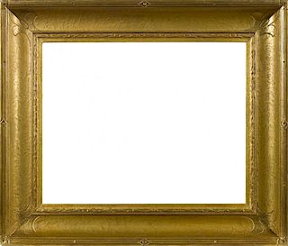 Carved giltwood frame, early/mid 20th c., 22 1/2'' x 26 1/2'' and 16''x 20''.