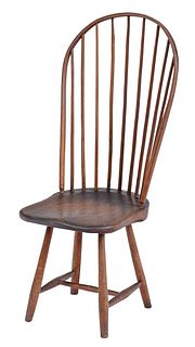 American Oak Hoop Back Child's Windsor Chair