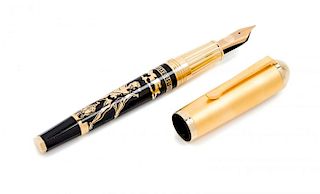 A Pelikan Colossus of Rhodes Limited Edition Fountain Pen