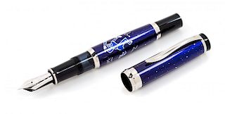 A Pelikan Hercules Limited Edition Fountain Pen and Ink Set