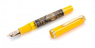 A Pelikan Asia: Mystical Kirin Limited Edition Fountain Pen