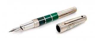 An S.T. Dupont Leroy Neiman: Golf Limited Edition Fountain Pen