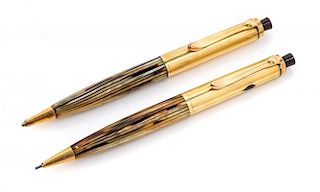A Pair of Vintage Pelikan Mechanican Pencils Length 5 inches.