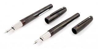 A Pair of S.T. Dupont James Bond: 007 Limited Edition Fountain Pens