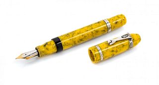 A Marlen Journal: Senegal Yellow Special Edition Fountain Pen
