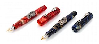 Two Marlen Vitis Special Edition Fountain Pens