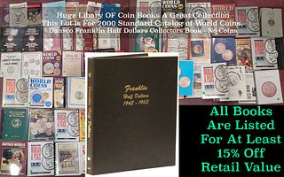 Dansco Franklin Half Dollars 1948-1963 Collectors Book - No Coins