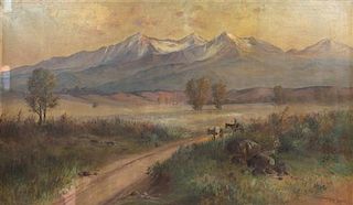 Richard Tallant, (American, 1853-1934), Front Range Overlook, 1997