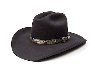 A Custom Made Cowboy Hat, Rand's Billings, Montana Size unknown