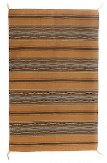 Two Navajo Chinle Rugs Larger: 69 3/4 x 58 3/4 inches.