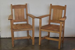 ARTS & CRAFTS ARM CHAIRS 
