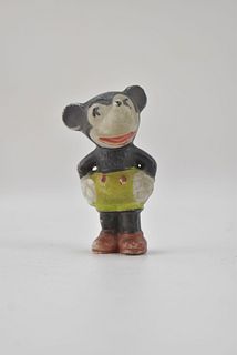 1930s MICKEY MOUSE BISQUE FIGURINE