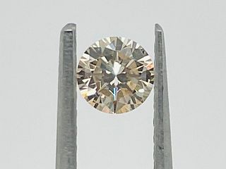 DIAMOND 0.47 CARAT FANCY YELLOW BROWN - SI2* - BRILLIANT CUT - C21016-9