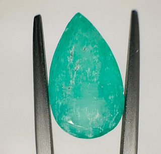 NATURAL EMERALD GEM FROM COLOMBIA 3,75 CTS - PMG40103-8