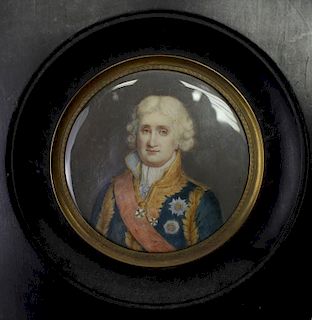 Antique Portrait of General Cambaceres