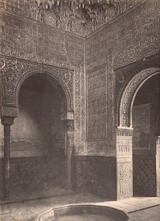 SPAIN. Hall of the Abencerrajes, Alhambra, Granada. C1880