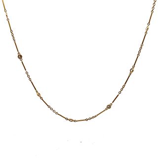 Cartier Paris Diamond By The Yard Necklace in 18kt Gold