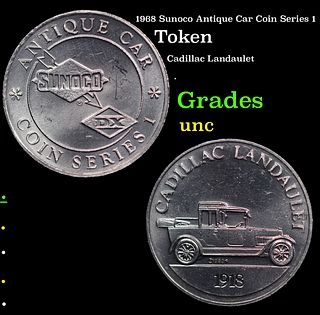 1968 Sunoco Antique Car Coin Series 1