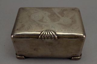 Antique Russian Silver Box