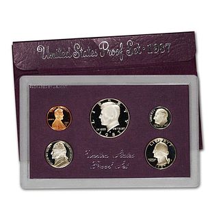 1987 United States Mint Proof Set 5 coins