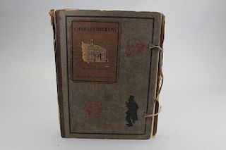 Charles Dickens Rare Print Collection Book