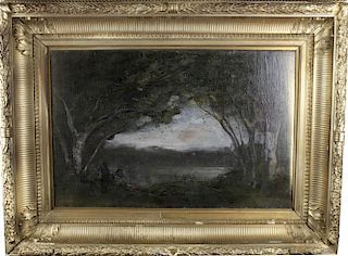 Attr. Jean-Baptiste-Camille Corot (1796 - 1875)