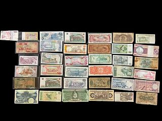 Large Group of World Currency Mixed Dates