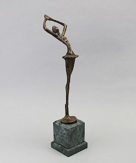 Bronze Figural Ballet Dancer Statue