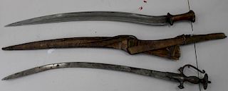 Sabre & Tribal Sword w/ Sheath