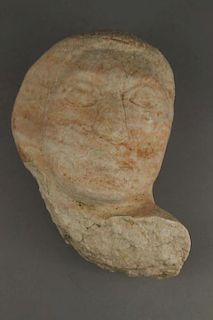 Modern Carved Stone Bust