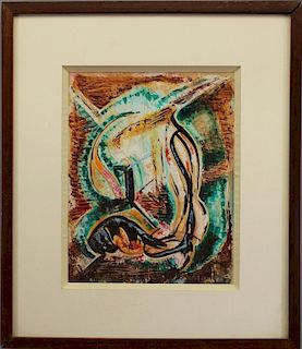 A. Cramer, Signed 20th C. Abstract