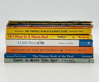 10 Books Including: A Little Piece of Me, The Tibetan Book, Return of the Butterfly and More