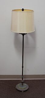Bronze & Onyx Floor Lamp circa 1930s