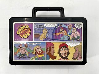 Vintage Disney Cookâ€™d Up Comics Pirates Of the Caribbean Whirley Lunch Box