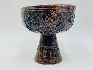 Vintage Italian Ceramic Chalice/Goblet