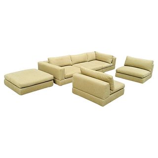 6 Piece Sectional Made in Italy by Rodolfo Dordoni for Minotti, Italy 2006