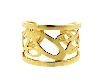 Roberto Coin Chick and Shine 18K Gold Cuff Ring